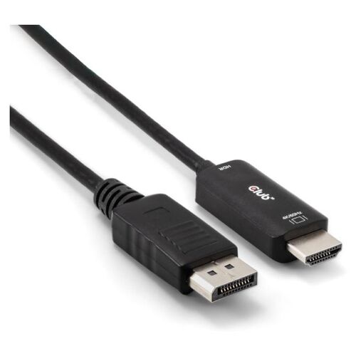 CLUB3D CAC-1083 câble DisplayPort 2 m HDMI Type D (Micro) Noir