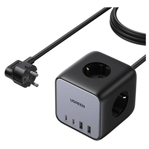 Ugreen CD268 Universel Gris, Noir Secteur Charge rapide Intérieure