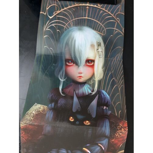Dépliant Cartonné Affiche Poster Bd End Tome 1 Elisabeth Métamorphose Barbara Canepa Anna Merli