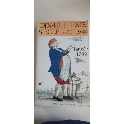 Dix-Huitieme Siecle N°20 1988