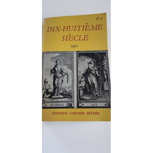 Dix-Huitieme Siecle N°2 1970