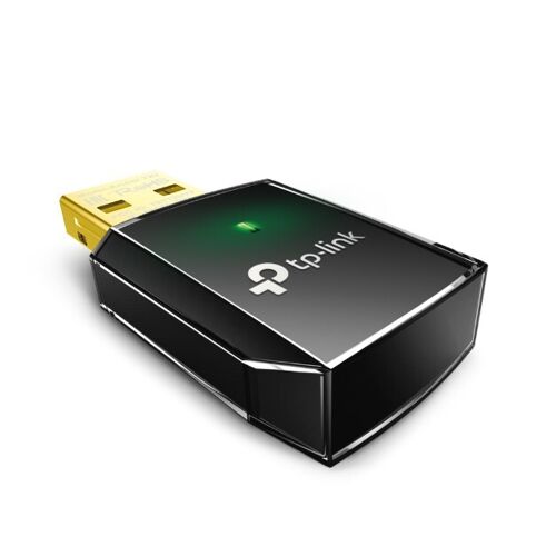 TP-LINK Archer T2U - Adaptateur réseau - USB 2.0 - 802.11b, 802.11a, 802.11g, 802.11n, 802.11ac