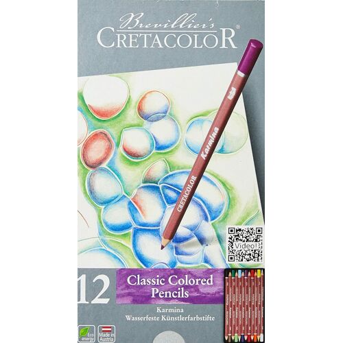 Cretacolor : Karmina Ensemble De 12 Crayon De Couleurs