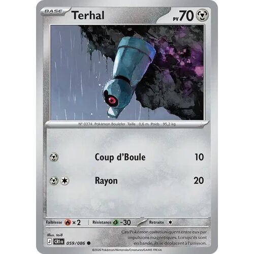 Carte Pokémon - Terhal - 059/086 - Chaos Ascendant