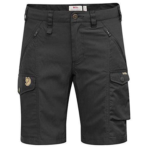 Fjällräven - Women's Nikka Shorts Curved - Short Taille 46, Noir