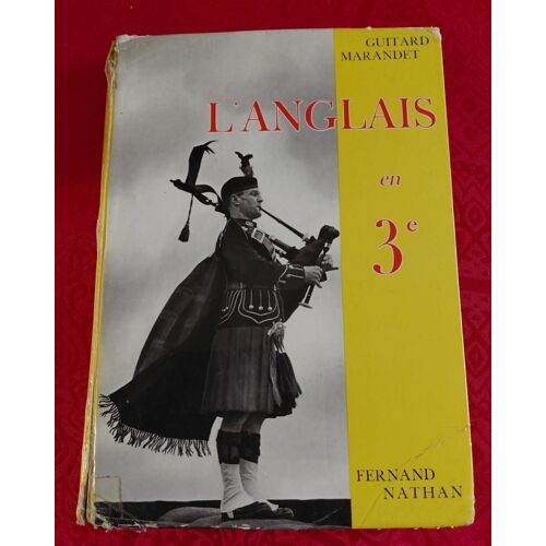 Ancien Livre L'Anglais En 3ème