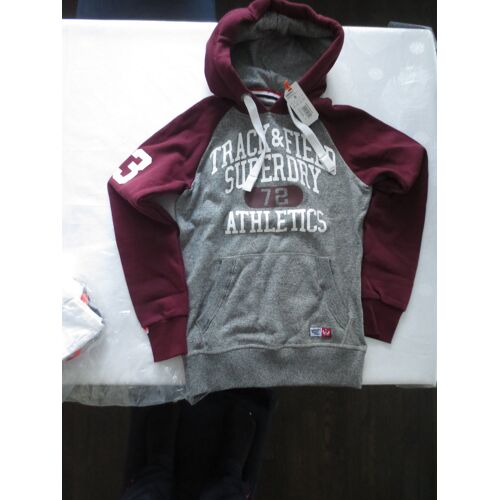Sweat À Capuche Superdry "Trackster Baseball Hood" Taille S