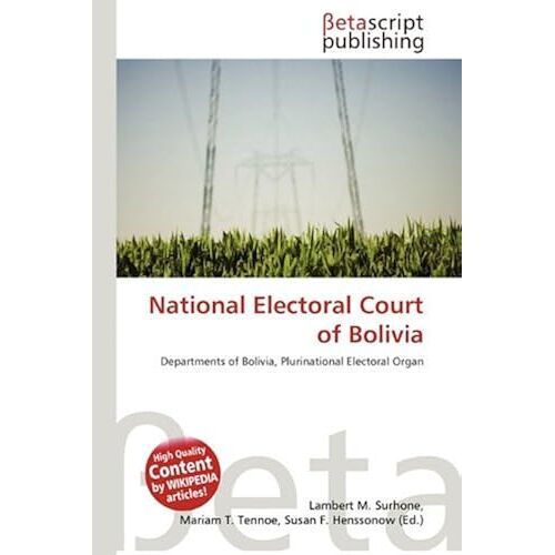 National Electoral Court Of Bolivia