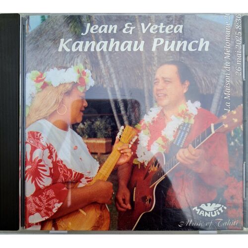 663 Rareté Super Album Original Collection Jean Et Vetea Kanahau Punch
