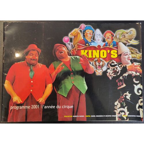Kino'S - Programme 2001 L'Année Du Cirque