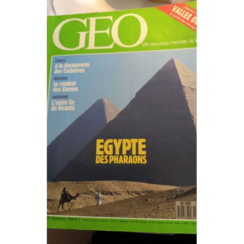 Geo Numéro 129 Egypte Des Pharaons