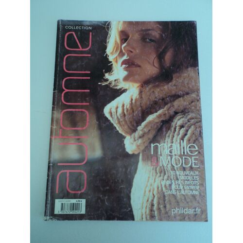 Catalogue Tricot Phildar Créations N° 374 - Automne / Hiver 2002- 30 Nouveaux Modèles Femme -