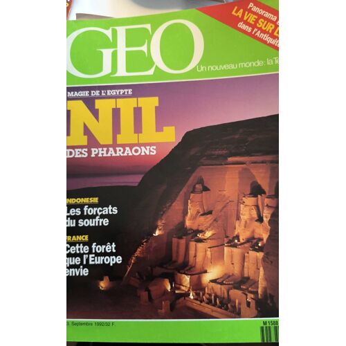 Geo Numéro 163 Nil Des Pharaons