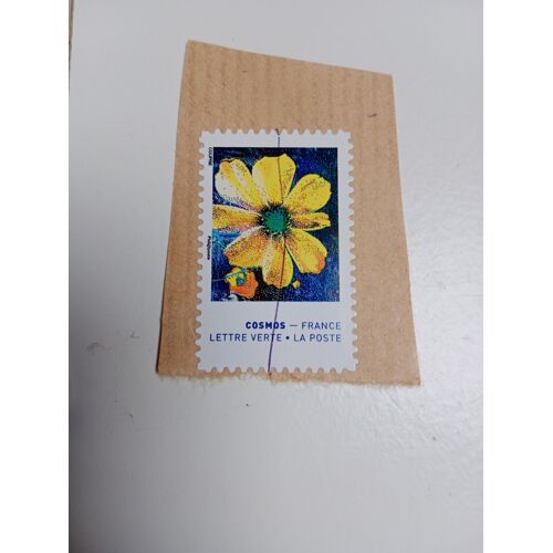 France Timbre Lettre Verte Autoadhesif Yvert N° 1852 Cosmos De 2020