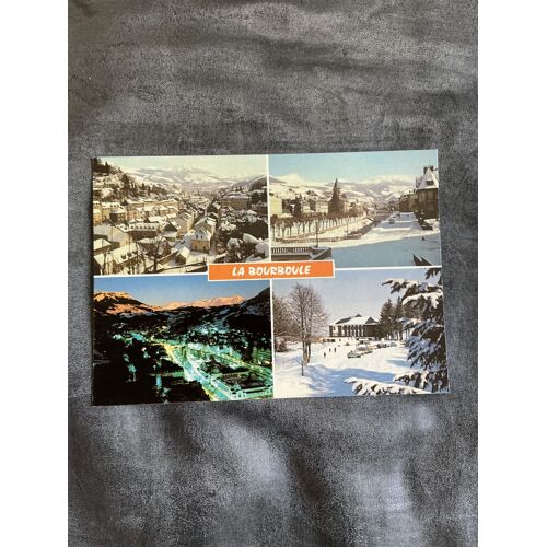 Carte Postale Vintage, La Bourboule. L’Auvergne Touristique.