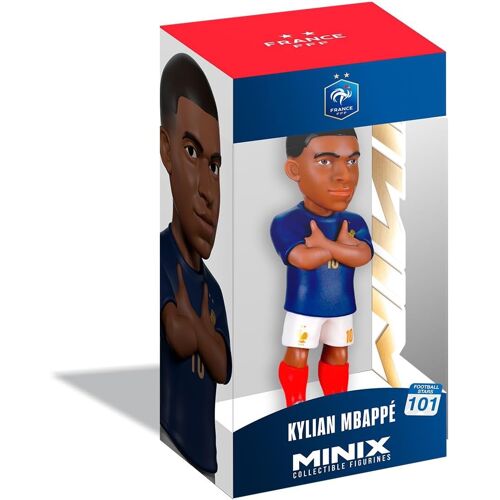 Figurine Kilian Mbappé Equipe de France de football 12 cm