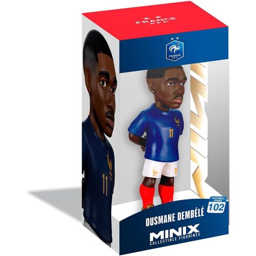 Figurine Ousmane Dembélé Equipe de France de footnall 12 cm