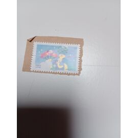 France Timbre De 2020. Houx Et Pomme De Pin. Yvert N°1937.Lettre Verte Provenant Du Carnet De Timbres Spécial Pour Noël Et Les Envois De Voeux