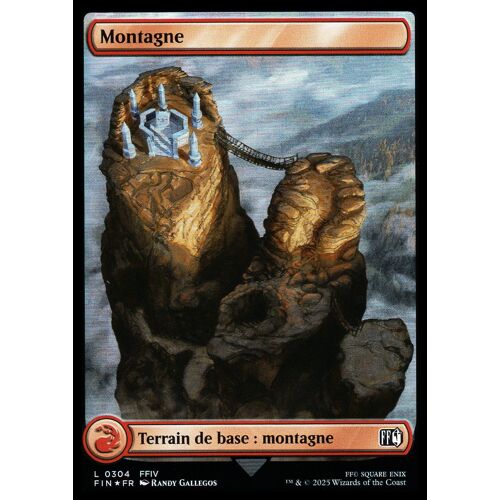 Montagne - Foil - Magic - Final Fantasy Vf - C - 304