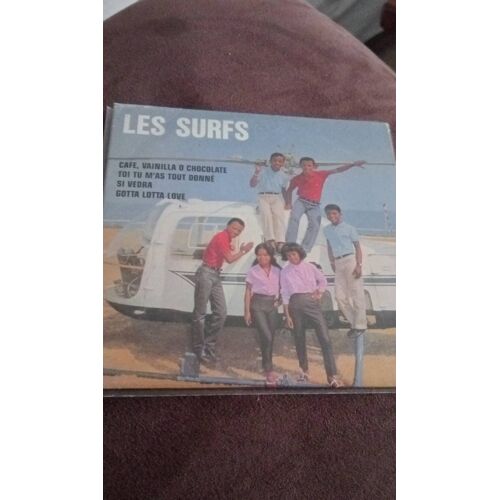 Les Surfs Cd Ep Café Vainilla O Chocolate