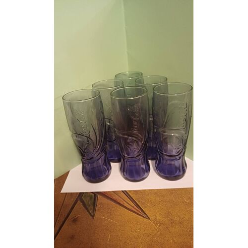 Lot 6 Verres Coca Cola Mc Do 2008