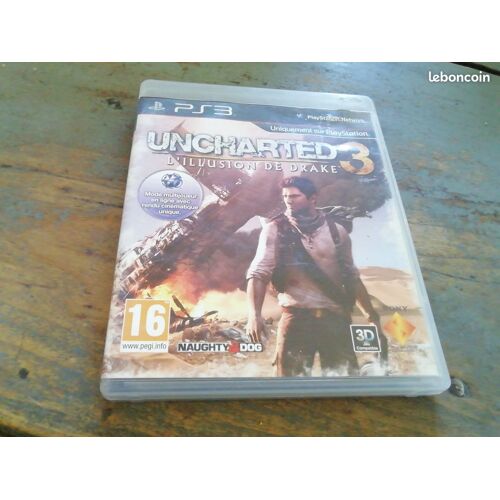 Jeu uncharted 3 l'illusion de drake ps3 pal fr complet