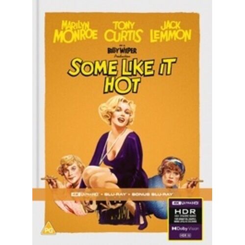 Some Like It Hot (With Mediabook) [Ultra Hd] Uk - Import