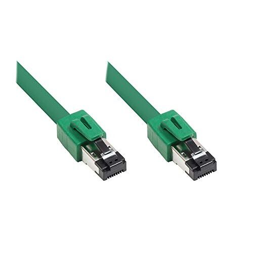 Alcasa 8080-100G Netzwerkkabel 10 m Cat8.1 S/FTP (S-STP) Grün (8080-100G)