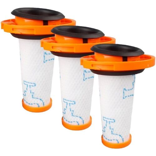 Rowenta X-Force Flex 9.60 Ensemble de filtre de remplacement, pièces détachées lavables convient à ZR009010, RH20xx (Lot de 3)