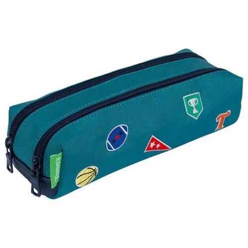 Tann's - Trousse Double "Dan" Vert - 13799