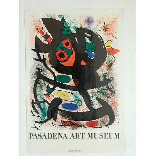 Miro - Affiche Lithographie Originale Des Ateliers Mourlot Paris