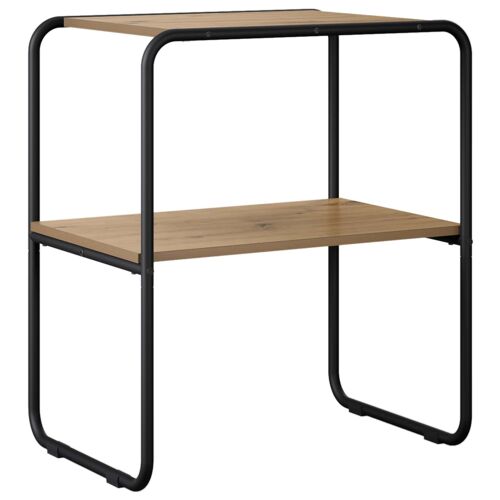 vidaXL Table console Chêne artisanal 80 x 42,5 x 70 cm