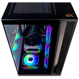 CAPTIVA Highend Gaming R89-707 AMD Ryzen 7 9800X3D 32 Go DDR5-SDRAM 1 To SSD NVIDIA GeForce RTX 5070 Ti Midi PC Tour Noir