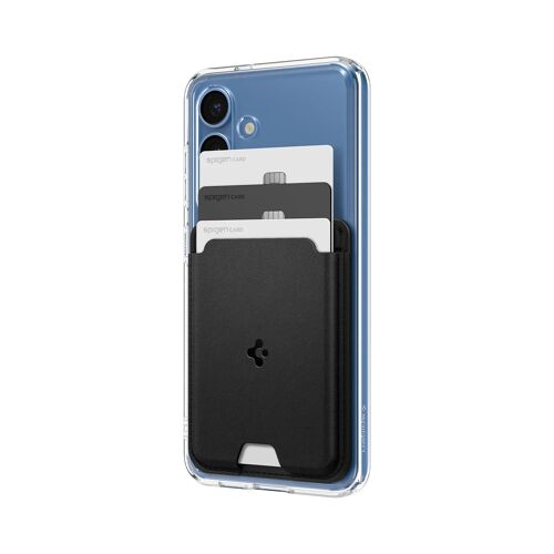 Spigen Porte-cartes magnétique Valentinus pour Samsung Magnetic Case 3 cartes Black