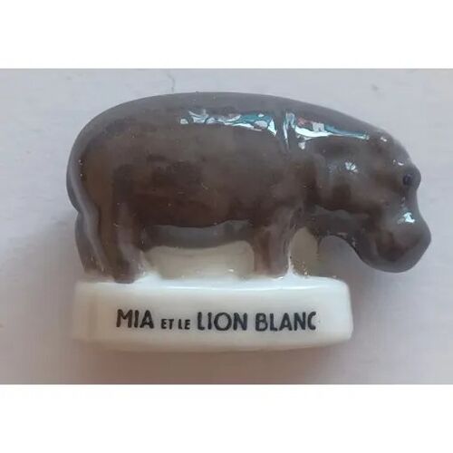 Fève Hippopotame - Série Mia Et Le Lion Blanc Carrefour 2019
