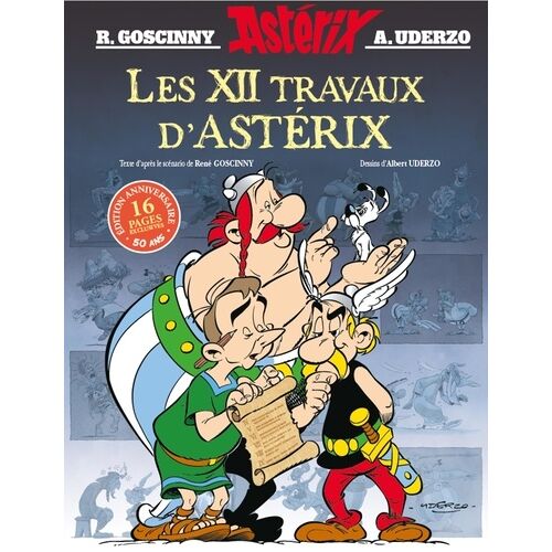 Astérix - Les Xii Travaux D'astérix - Edition Anniversaire 50 Ans