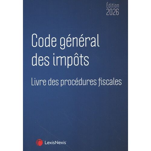 Code Général Des Impôts & Livre Des Procédures Fiscales