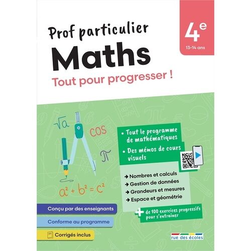 Maths 4e - Tout Pour Progresser !