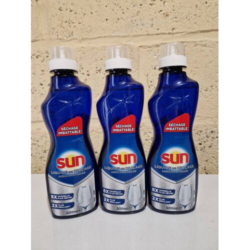 Lot De 3 Liquide De Rinçage Sun Séchage Imbattables 3x500ml