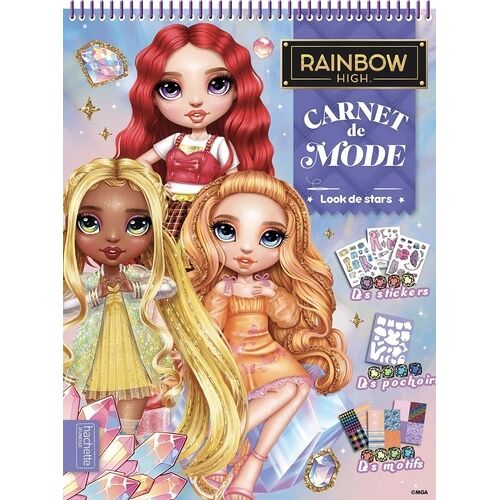 Rainbow High Look De Stars - Avec Des Stickers, Des Pochoirs, Des Motifs