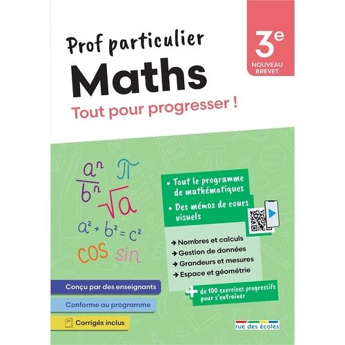 Maths 3e - Tout Pour Progresser !