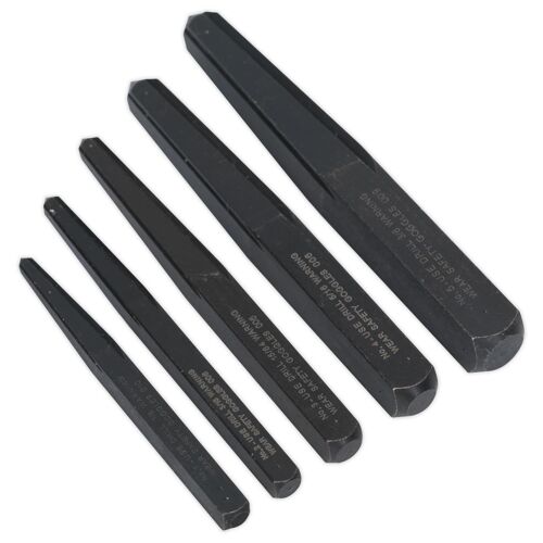 Sealey AK719 Extracteur de vis et boulons 5 pièces