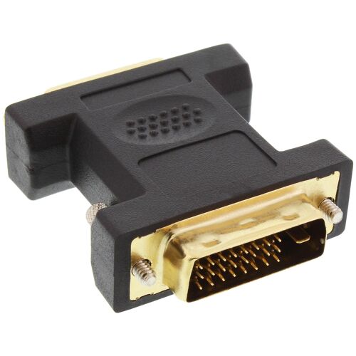 InLine 17760P changeur de genre de câble DVI-I DVI-D Noir