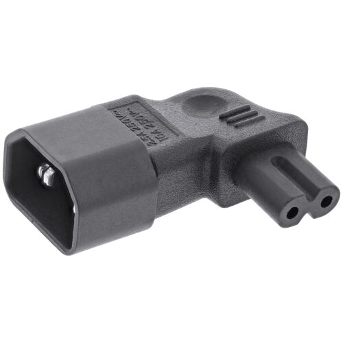 InLine 16723D adaptateur prise d'alimentation C14 C7 Noir