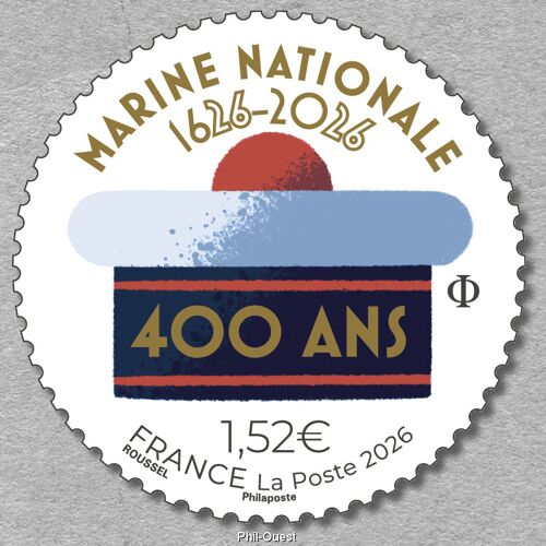 400 Ans De La Marine Nationale : Chapeau: Bonnets Marins Année 2026 Yvert Et Tellier Luxe