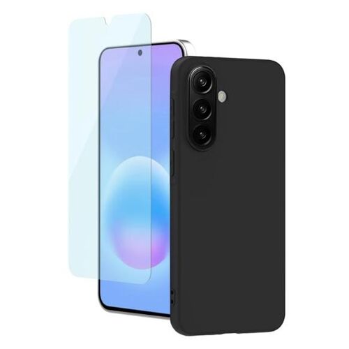 Samsung GP-FPA576AEHBW - 2 en 1 - coque de protection pour téléphone portable - polyuréthanne thermoplastique (TPU) - noir - pour Galaxy A57