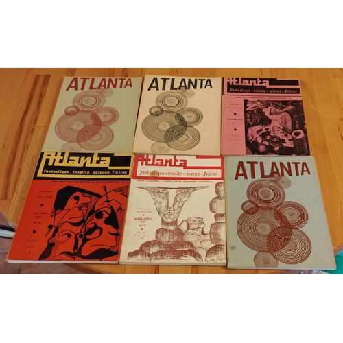 Atlanta - Revue De Litterature Parallele - Lot De 6 - Très Rare