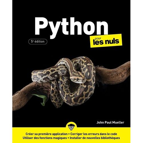 Python Pour Les Nuls - 5e Édition