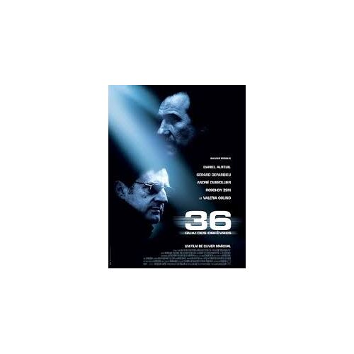 36 Quai Des Orfèvres De Olivier Marchal Avec Daniel Auteuil, Gérard Depardieu... - Affiche Originale De Film Format 120 X 160 Cm