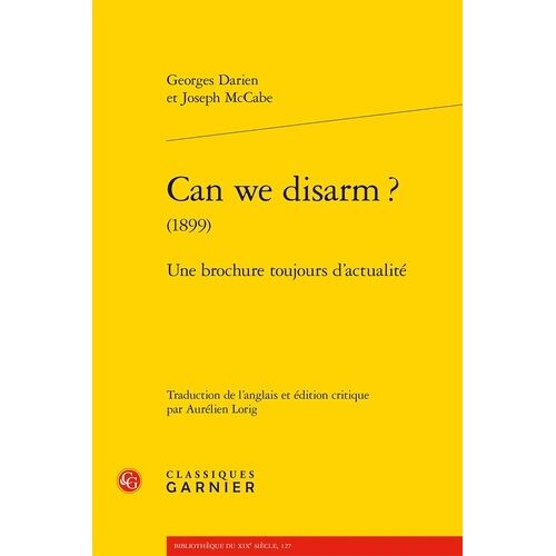 Can We Disarm ? - Une Brochure Toujours D'actualité